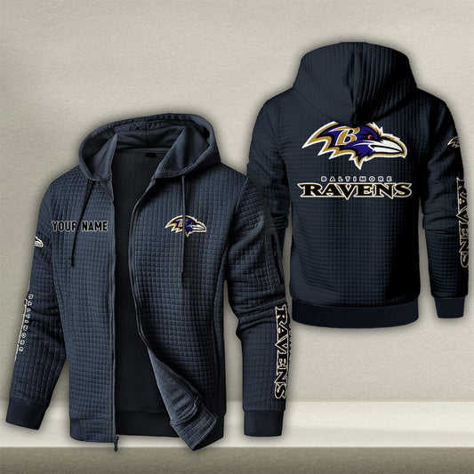 BAL x NFL Quilted Zip Hoodie DatND DVT