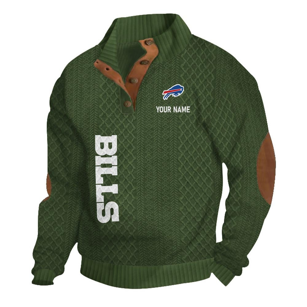 BB NFL Basic Knitted Stand Collar Sweatshirt DDT CTND