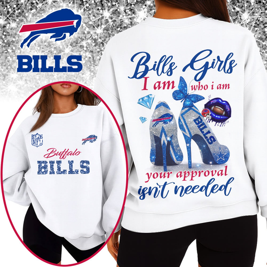 BB Premium NFL I Am Who I Am Glitter 3D Apparel DDT NTL