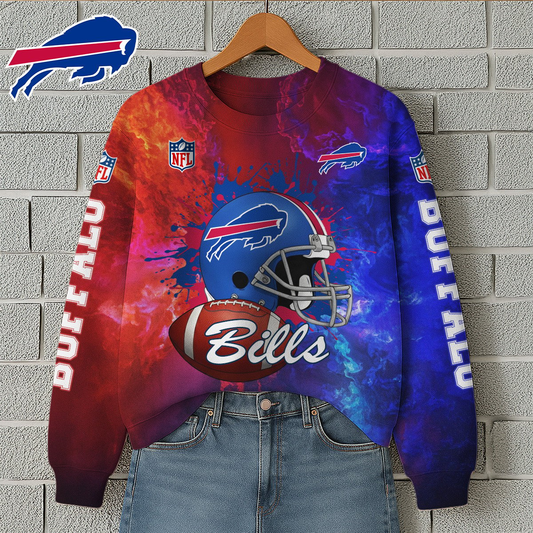 BB Premium NFL Printed Long Sleeve Casual Sweatshirt DDT NTL