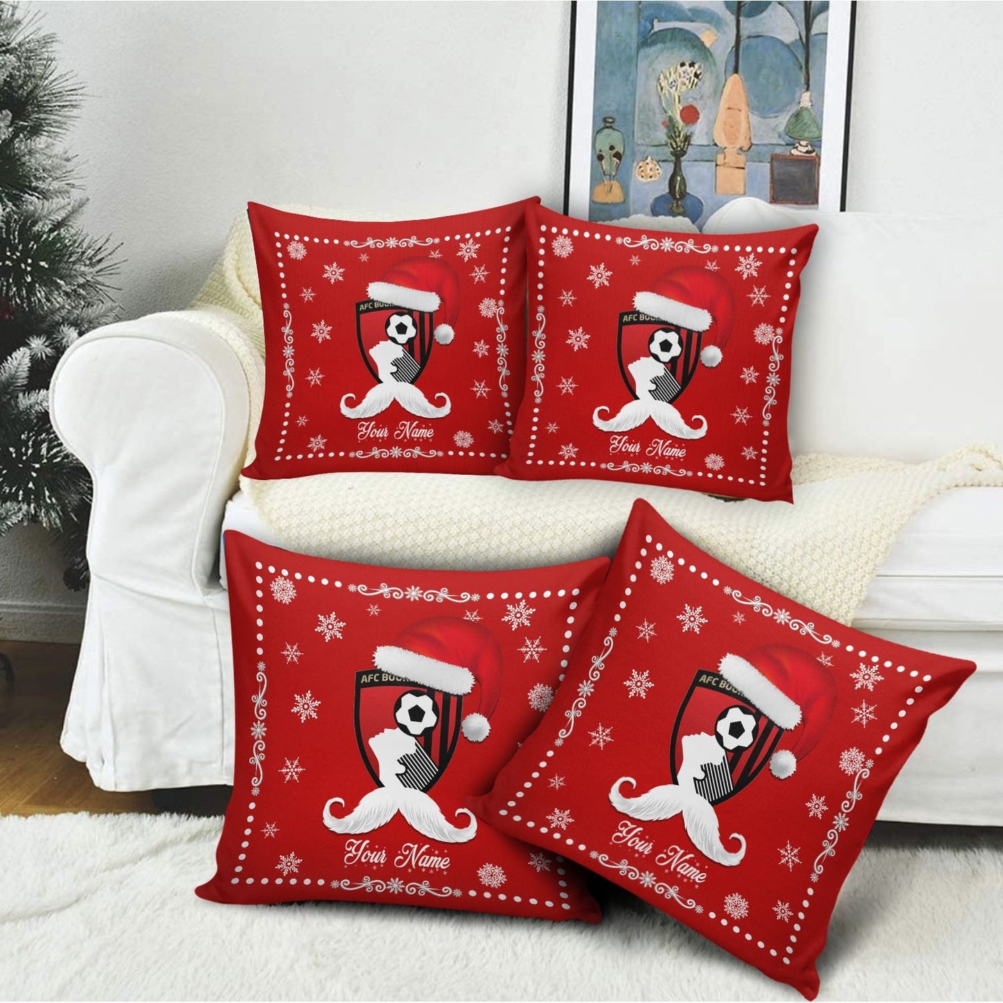 BOU x EPL Christmas Pillow DatND DVT