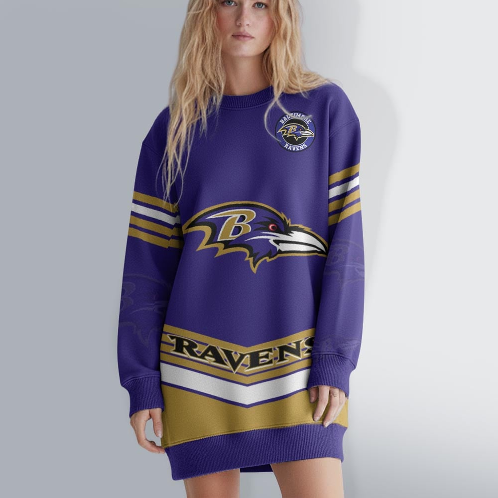 BR NFL Sweatshirt Dress DDT HLPHUONG