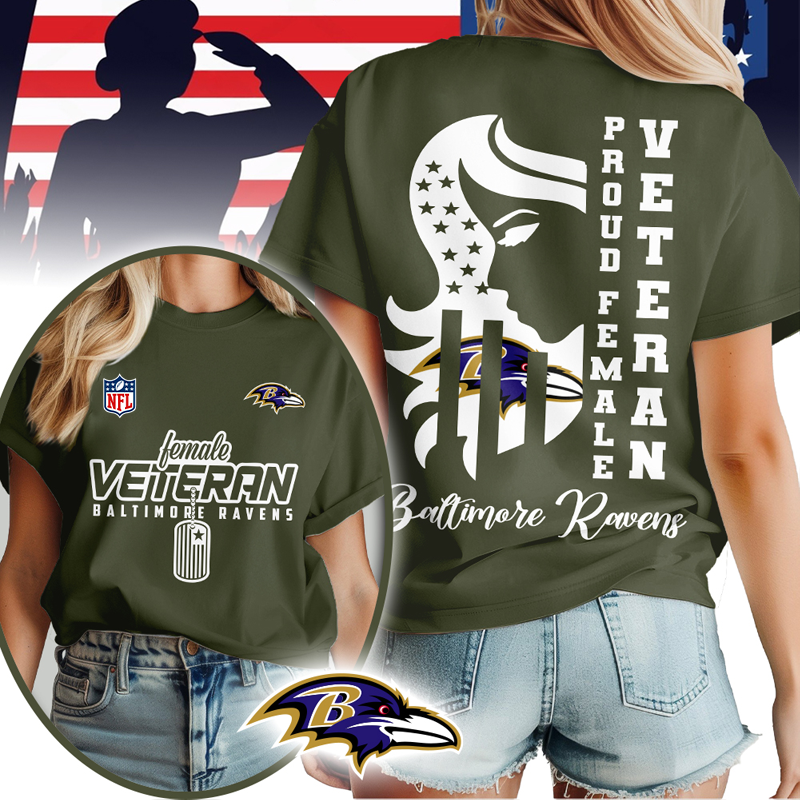 BR Premium NFL Female Veteran 3D Shirt DDT HLPHUONG