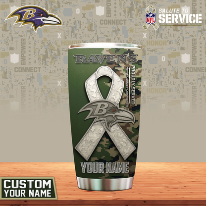 BR Premium NFL Proudly Served Tumbler DDT NTL