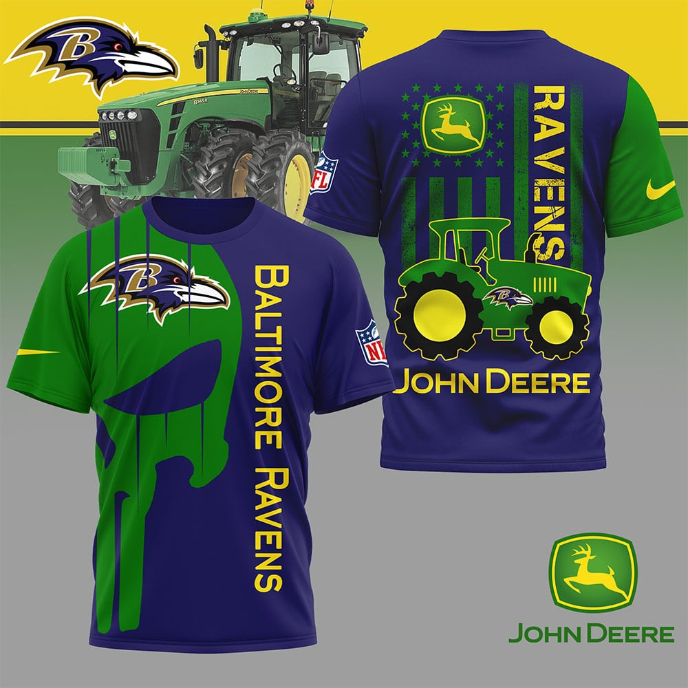BR Premium NFL x John Deere 3D Shirt DDT NTL