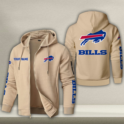 BUF x NFL Quilted Zip Hoodie DatND DVT