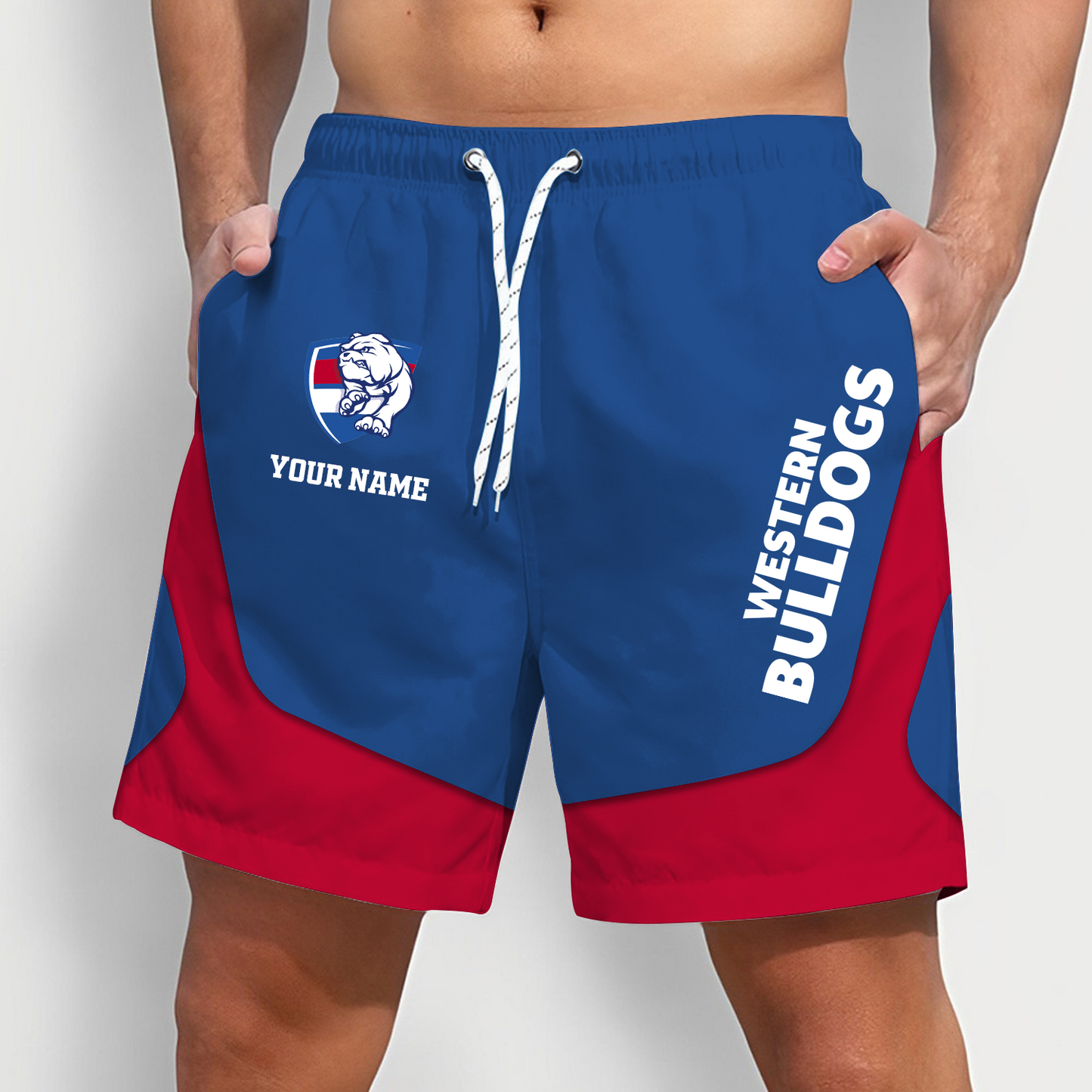 BUL x AFL Team Special Short Pants For Men Custom Name Gifts DATND TANTD