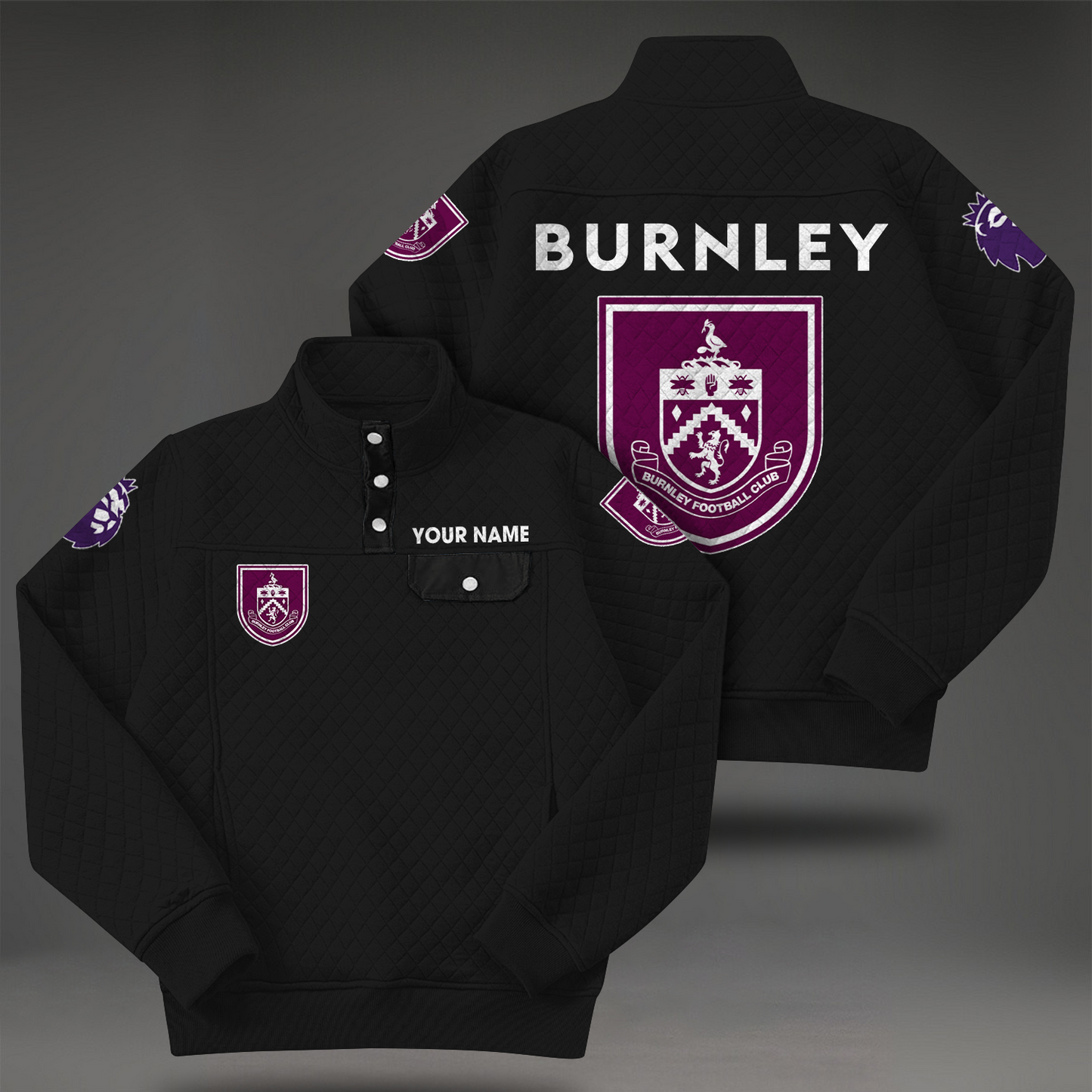 BUR x EPL Quilted Sweatshirt DatND DVT
