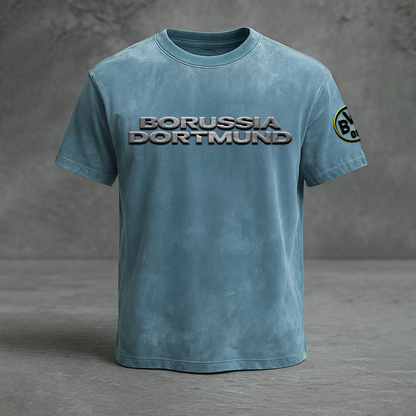 BVB x UEFA Embossed Tshirt DATND TANTD 2310