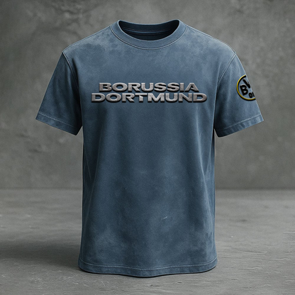 BVB x UEFA Embossed Tshirt DATND TANTD 2310