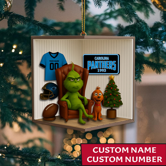 CAR x NFL Christmas Ornament DatND DVT