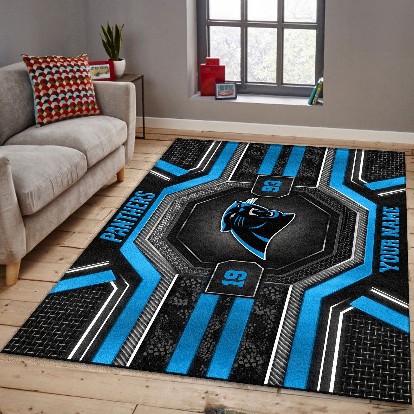 CAR x NFL Custom Rug DatND DVT