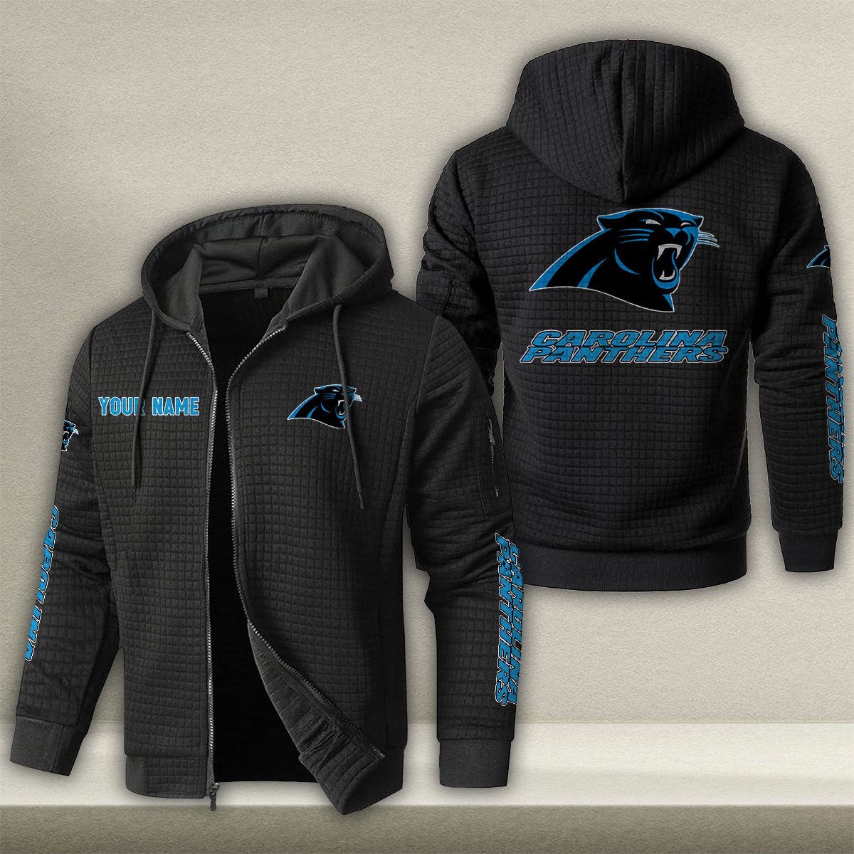 CAR x NFL Quilted Zip Hoodie DatND DVT