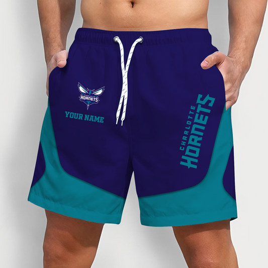 CHA x NBA Team Special Short Pants For Men Custom Name Gifts DATND TANTD