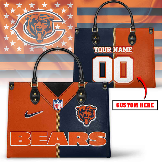 CHI NFL Jersey Leather Handbag DDT NTL