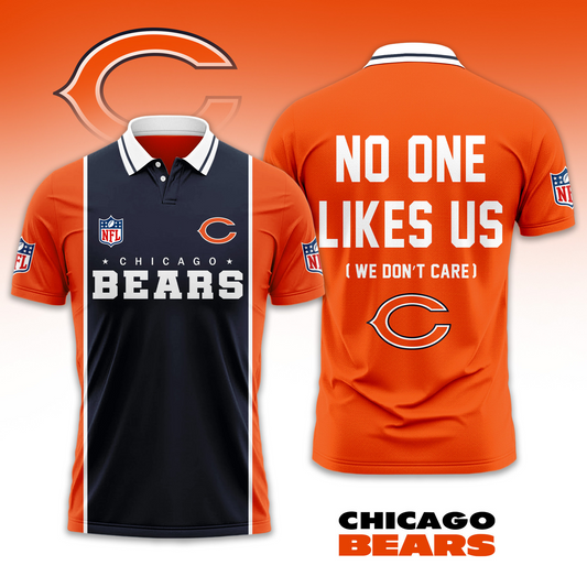CHI NFL No One Like Us Polo Shirt DDT HLPHUONG
