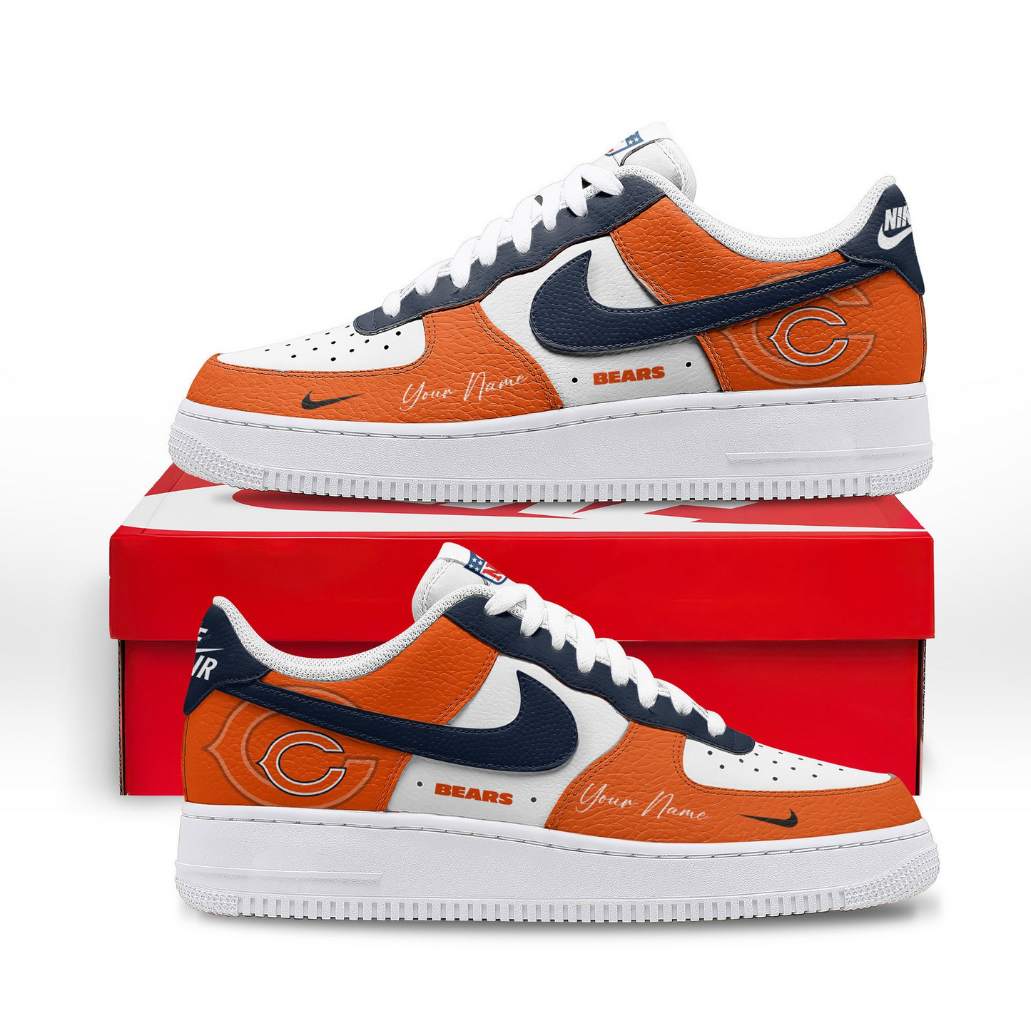 CHI Premium AF1 Sneakers Victory Pride DDT CTND