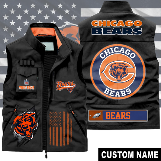 CHI Premium NFL Fishing Vest DDT CTND