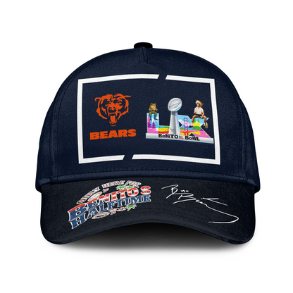 CHI Premium NFL Only Here For Benitos Halftime Cap DDT HLPHUONG