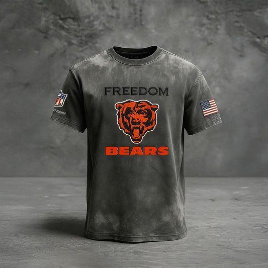 CHI Premium NFL The Freedom Washed Tee DatND DVT