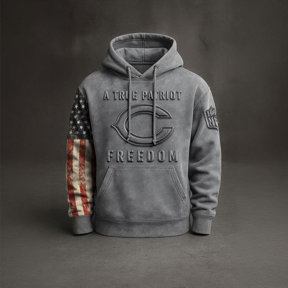 CHI x NFL Embossed Hoodie DatND DVT