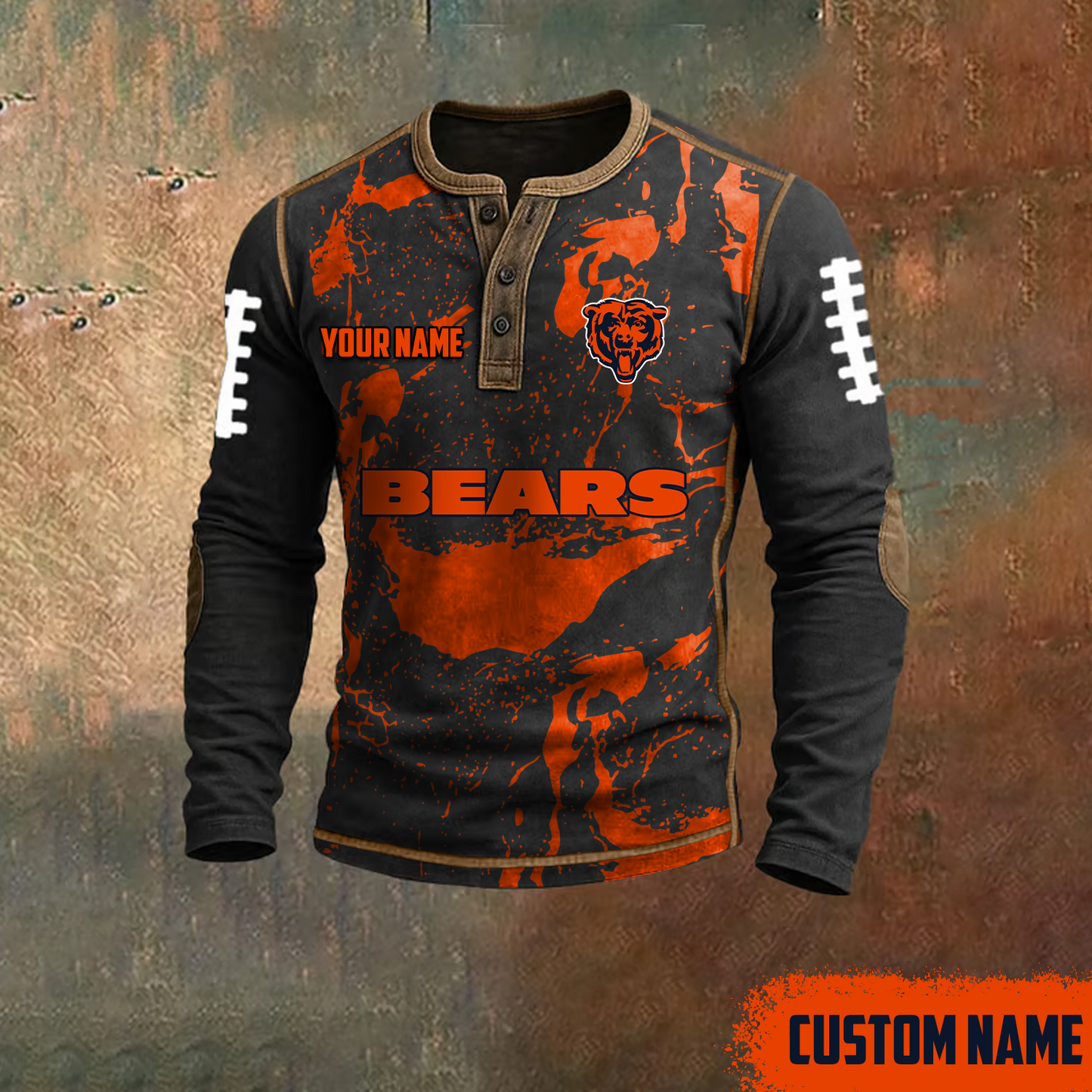 CHI x NFL LONG SLEEVE SHIRT DATND TANTD