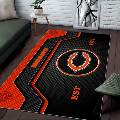 CHI x NFL Modern Sports Living Room Rug DatND DVT