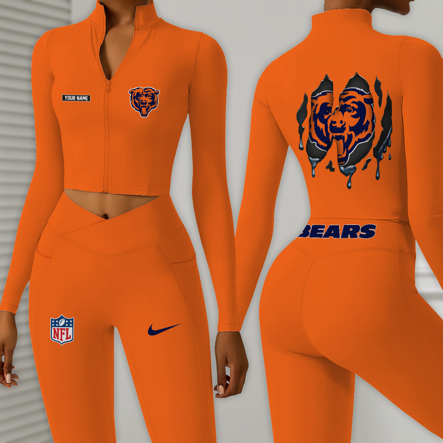 CHI x NFL Women's Activewear Set DatND DVT