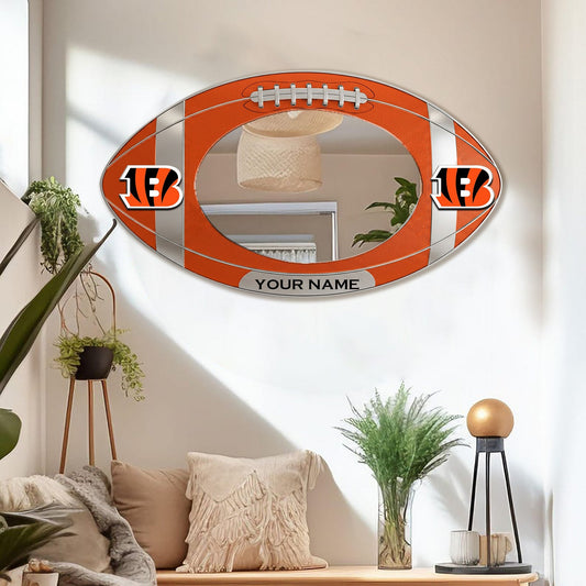 CIN Custom NFL Wall Mirror Decor For Fan DDT CTND
