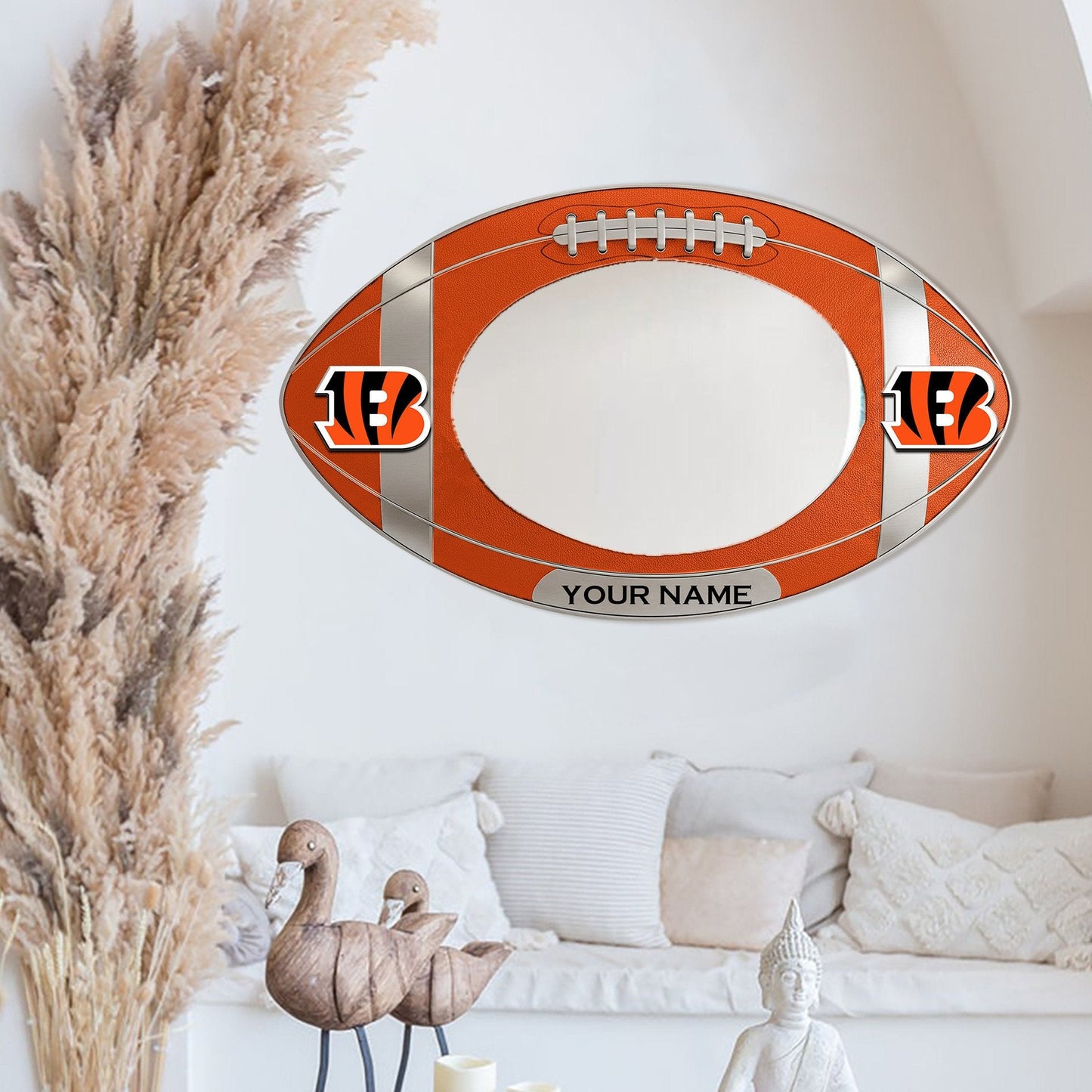 CIN Custom NFL Wall Mirror Decor For Fan DDT CTND
