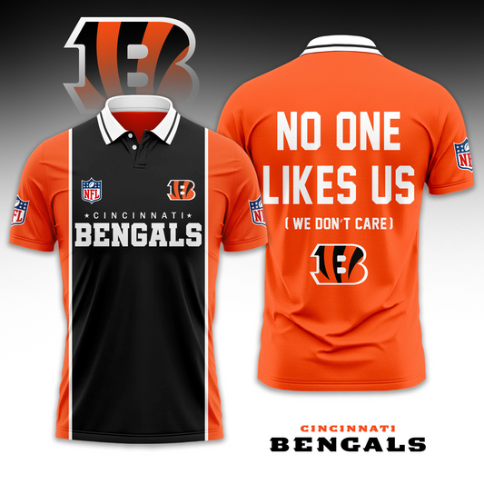CIN NFL No One Like Us Polo Shirt DDT HLPHUONG