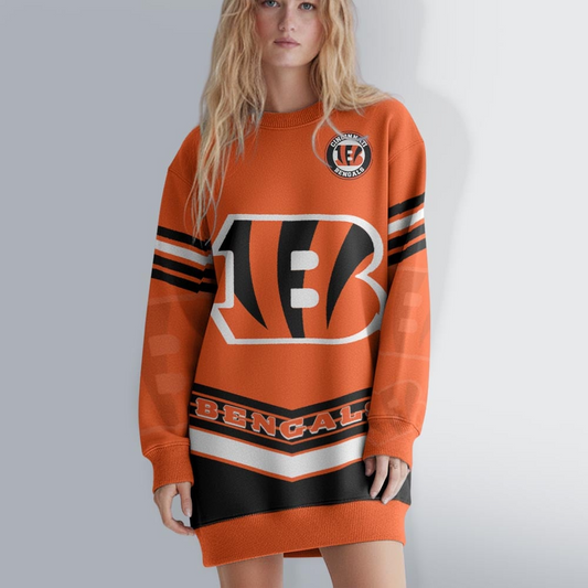 CIN NFL Sweatshirt Dress DDT HLPHUONG