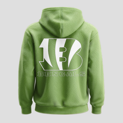 CIN Premium NFL Grinch Christmas Hoodie DDT CTND