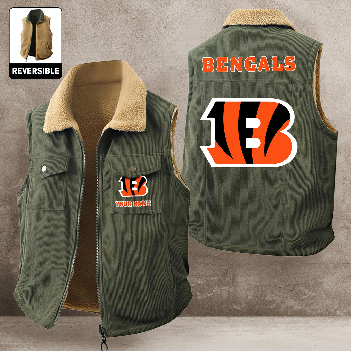 CIN x NFL Nice Jackets DATND TANTD