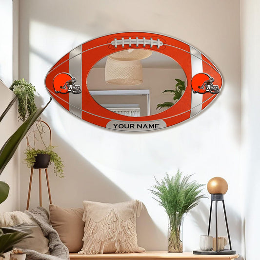 CLE Custom NFL Wall Mirror Decor For Fan DDT CTND