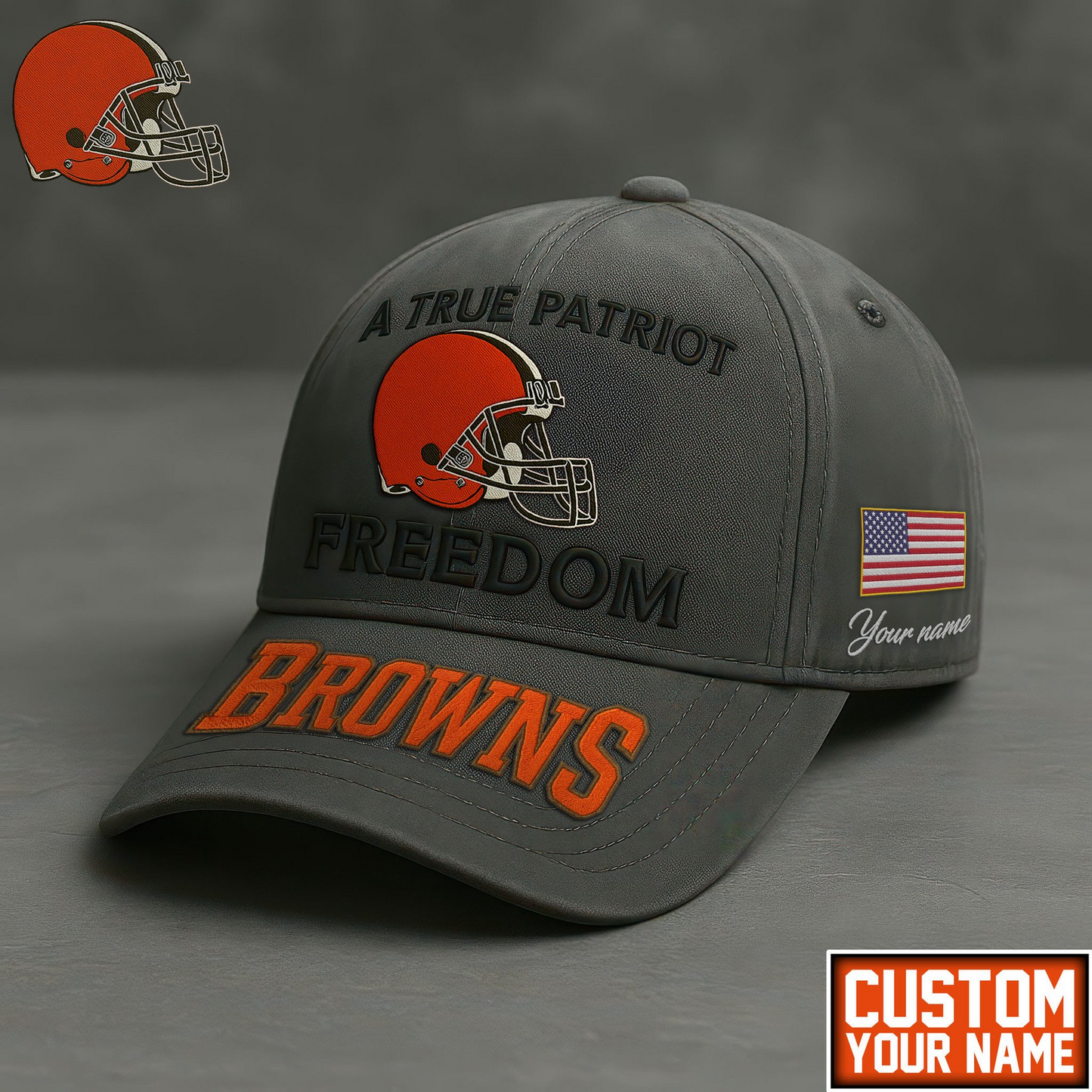 CLE Premium NFL A True Patriot Cap DDT CTND