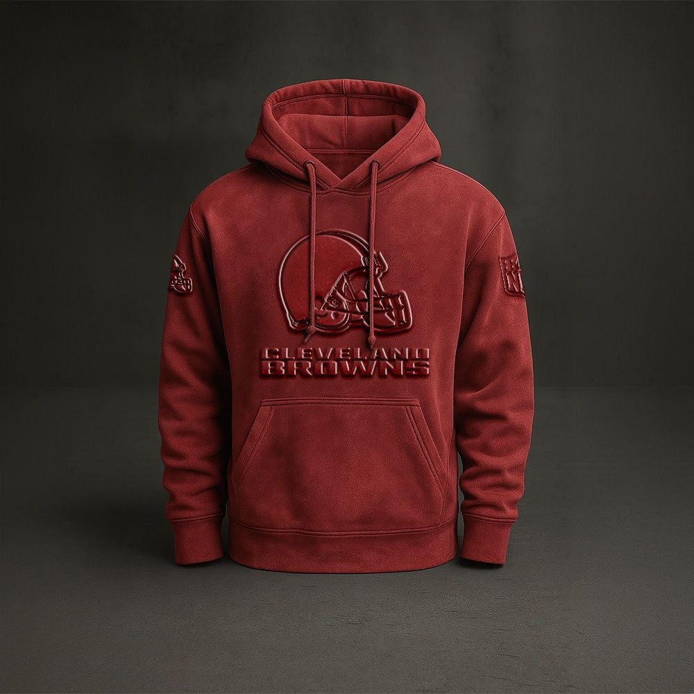 CLE x NFL Embossed Hoodie DatND DVT