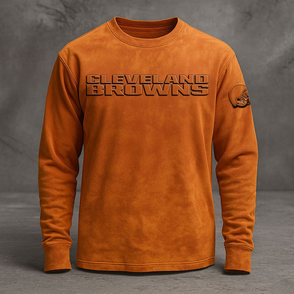 CLE x NFL Embossed SweatShirt DATND TANTD KAN