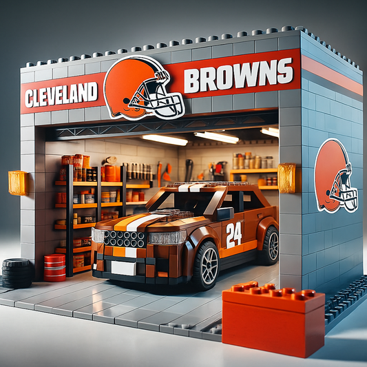 CLE x NFL Garage Building Blocks Set DATND TANTD