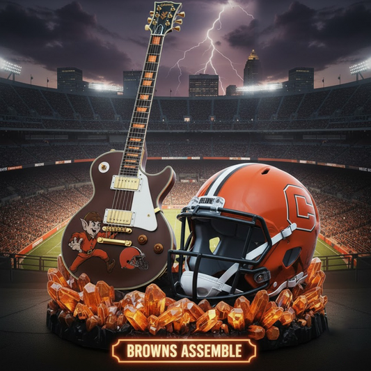 CLE x NFL Signature Decor Statue DatND DVT