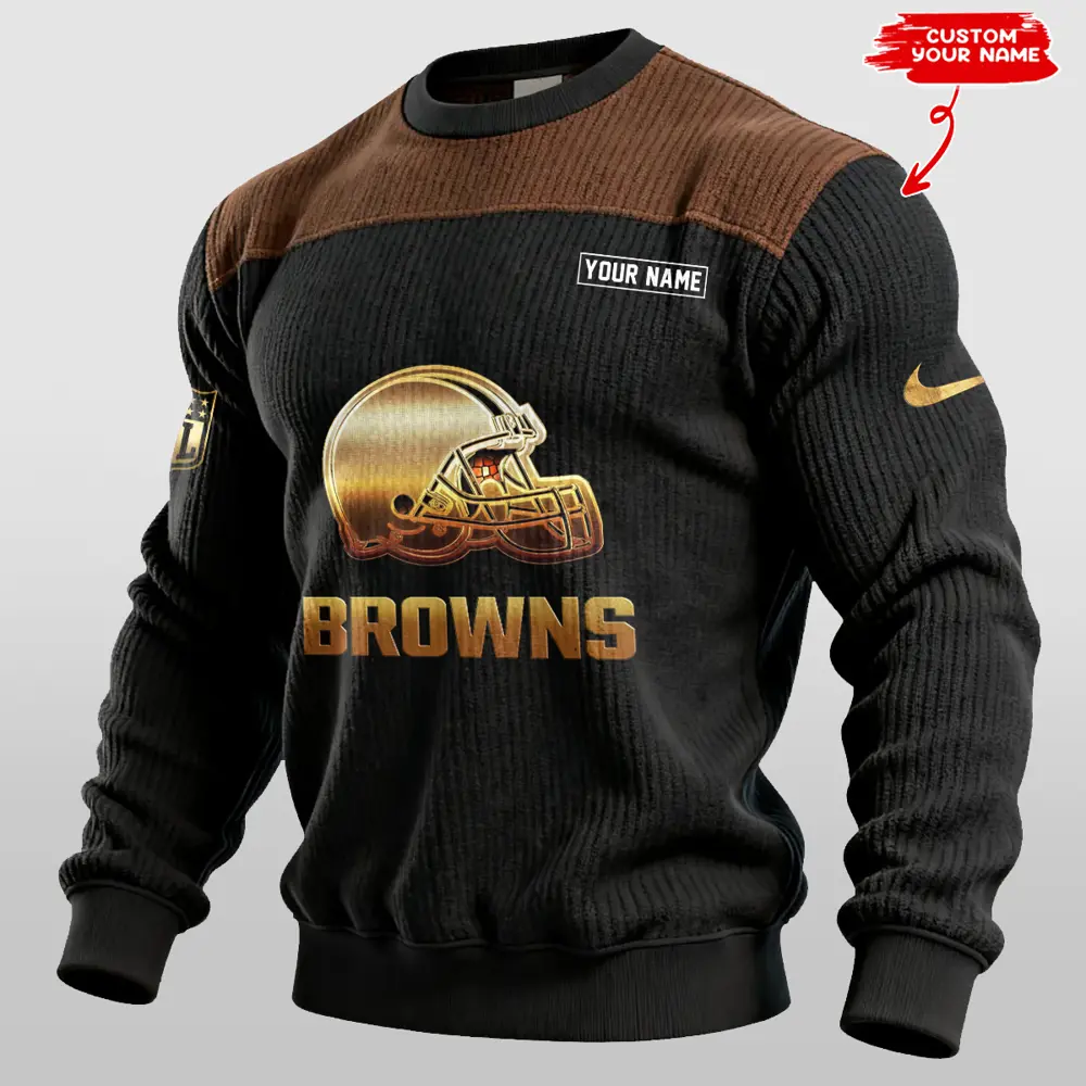 CLE x NFL V2 Casual Warm Knitwear Pullover DDT HLPHUONG