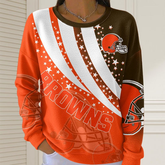 CLE x NFL V2 Women Sweatshirt DDT NTL