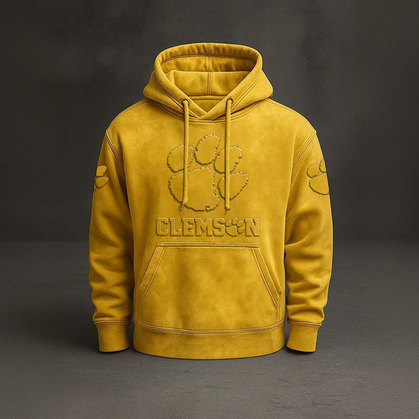 CLEM Embossed Hoodie DatND DVT