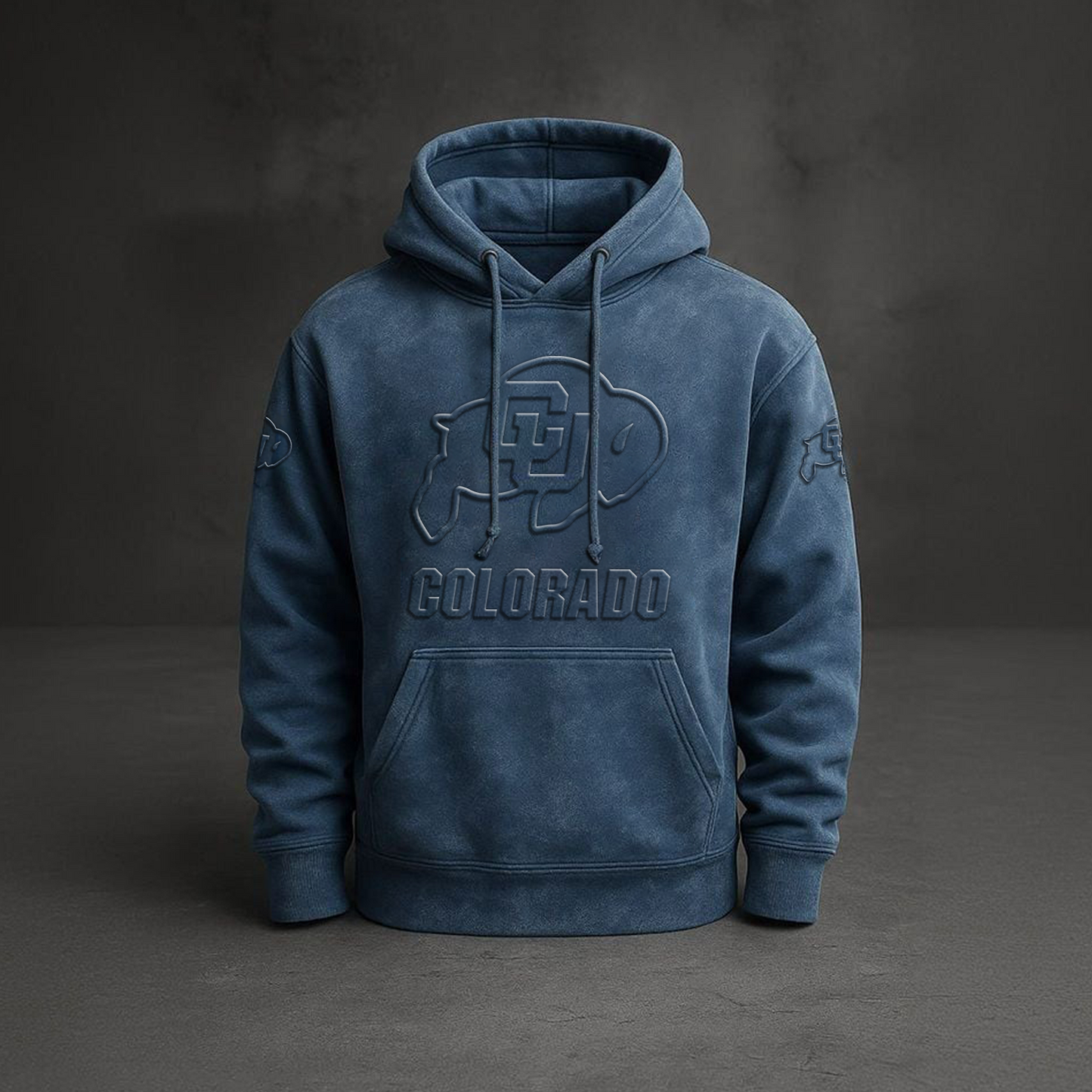 COLO Embossed Hoodie DatND DVT