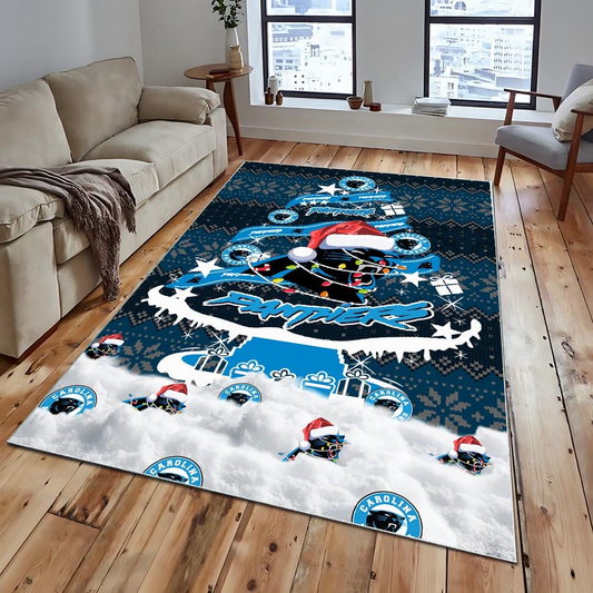 CP NFL Chrismas Carpet Rug DDT NTL