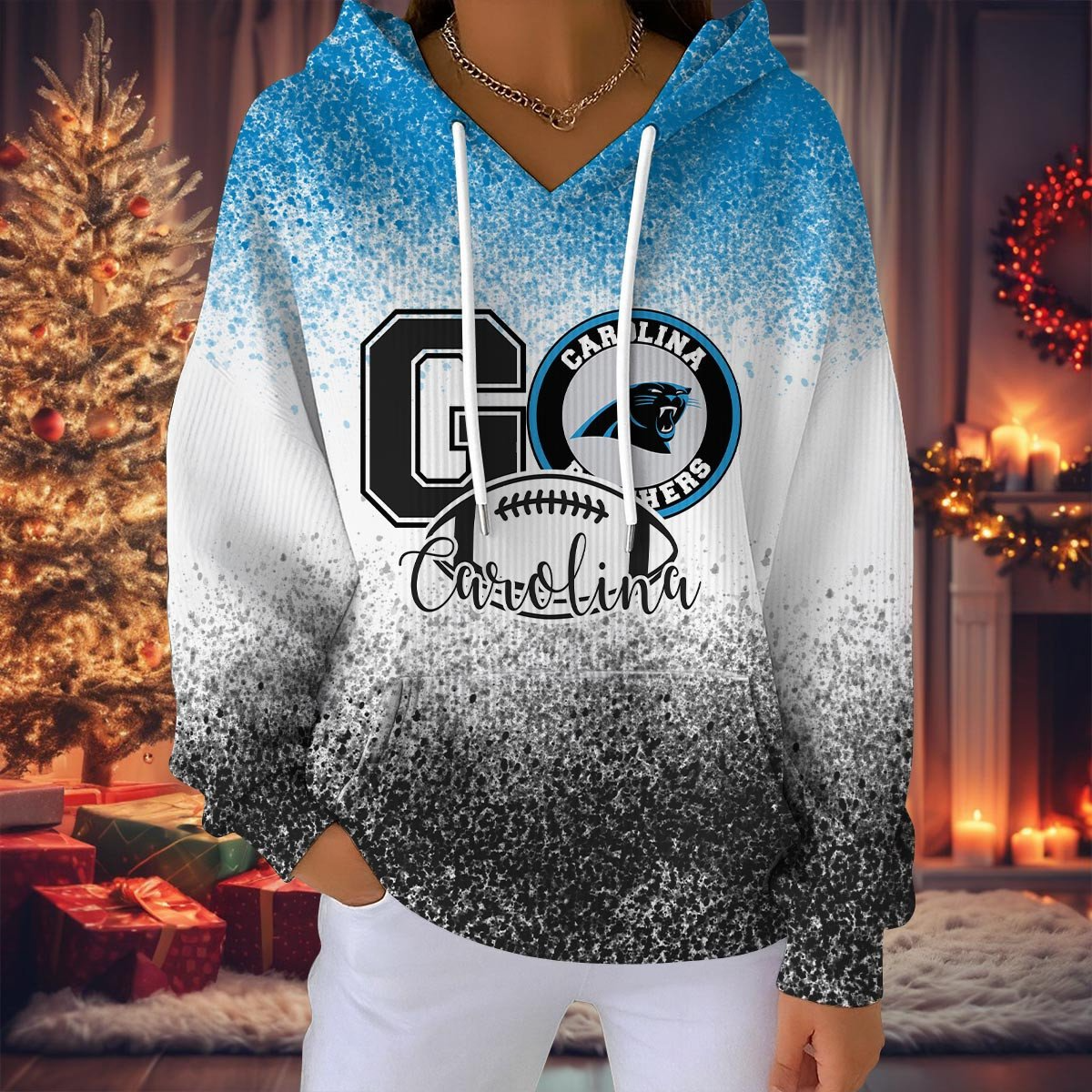 CP NFL Women Hooded Sweatshirt DDT NTL