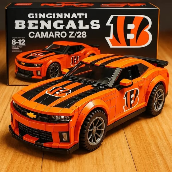 NFL x CNBG Camaro Football Team Building Blocks V1 NAK