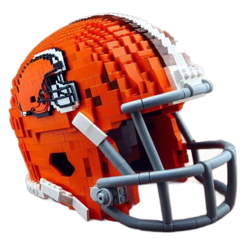 NFL Teams Helmets Armed With LEGO-Like Blocks DDT CTND KAN