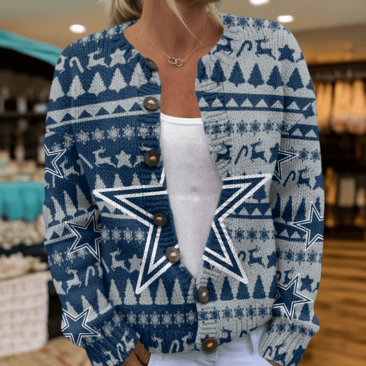 DAL x NFL Cardigan Sweatshirt With Button V2  DatND DVT