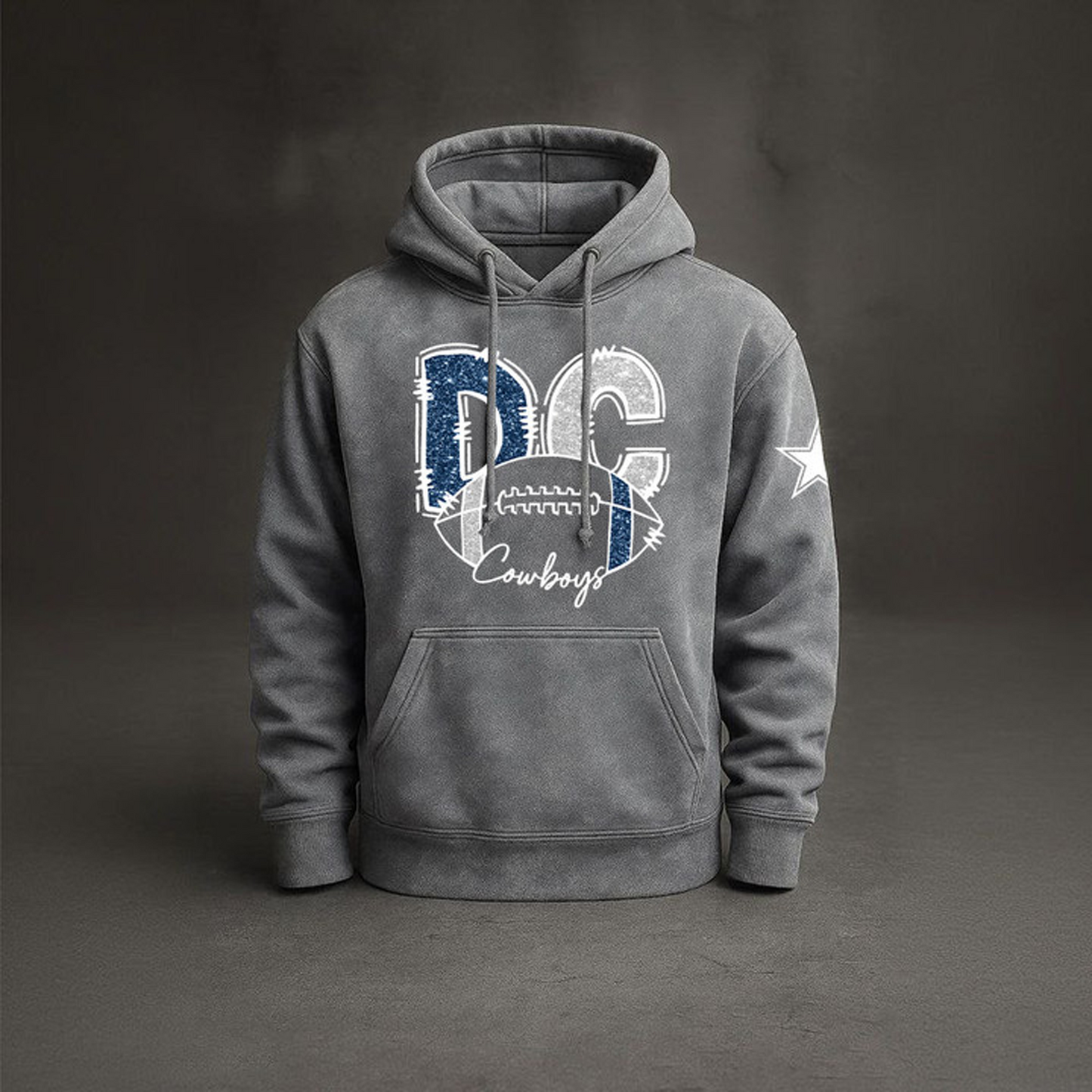 DAL x NFL Embossed Hoodie DatND THUONGNH